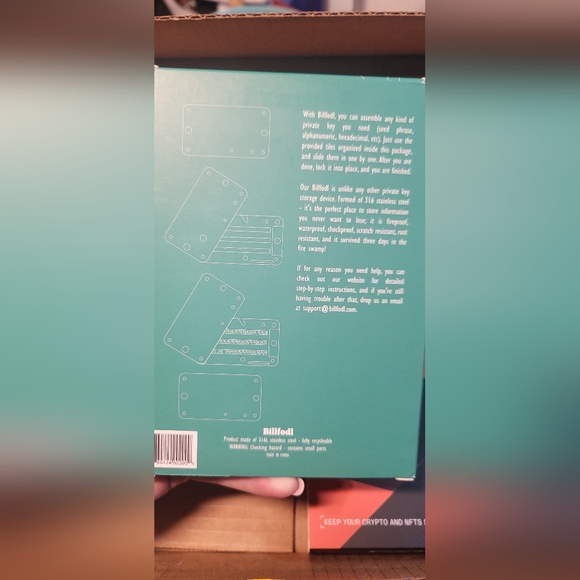 Ledger Nano X + Billfodl Hardware Wallet - Picture 12 of 12